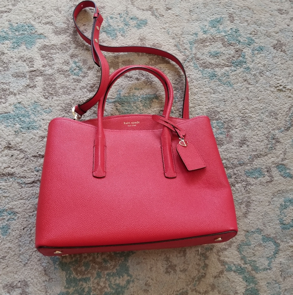 Red Kate spade purse new